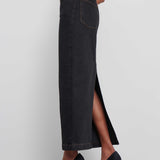 WARDROBE.NYC - Denim Column Skirt