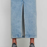 WARDROBE.NYC - Denim Column Skirt