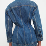 WARDROBE.NYC - Denim Contour Jacket