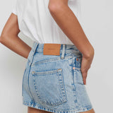 WARDROBE.NYC - Denim Micro Mini Skirt