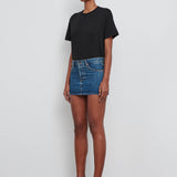 WARDROBE.NYC - Denim Micro Mini Skirt