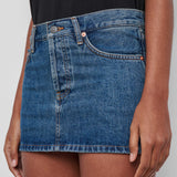 WARDROBE.NYC - Denim Micro Mini Skirt