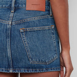 WARDROBE.NYC - Denim Micro Mini Skirt