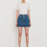 WARDROBE.NYC - Denim Mini Skirt