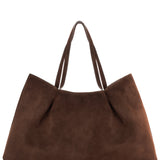 Elleme - Dimple Tote Suede Brownie