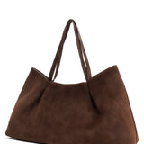 Elleme - Dimple Tote Suede Brownie