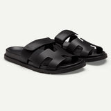 DUCIE - Harley Leather Slides