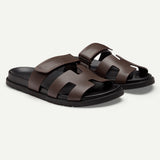 DUCIE - Harley Leather Slides