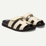 DUCIE - Harley Leather Slides