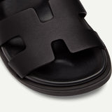 DUCIE - Harley Leather Slides