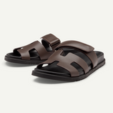 DUCIE - Harley Leather Slides