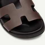 DUCIE - Harley Leather Slides