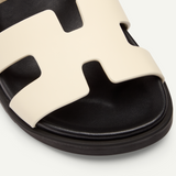 DUCIE - Harley Leather Slides