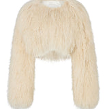 Ducie - Becca Cropped Shearling Jacket