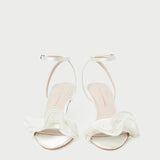 Roeffler Randall - Elena Pearl Pleated Ruffle Sandal