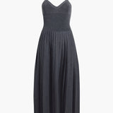 Khaite - Elio Dress in Sterling