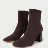 Roeffler Randall - Elise Dark Brown Stretch Bootie