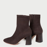 Roeffler Randall - Elise Dark Brown Stretch Bootie