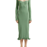 Elleme - Long Sleeve Knit Dress Sage