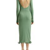 Elleme - Long Sleeve Knit Dress Sage