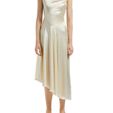 Elleme - Silk Satin Dress Beige