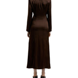 Elleme - Evening Dress Brown