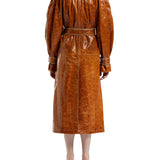 Elleme - Leather Trench Coat Camel