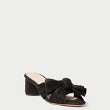 Roeffler Randall - Emilia Black Pleated Bow Heel