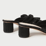 Roeffler Randall - Emilia Black Pleated Bow Heel