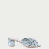 Roeffler Randall - Emilia Blue Gingham Bow Heel