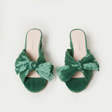 Roeffler Randall - Emilia Sage Pleated Bow Heel