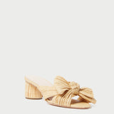 Roeffler Randall - Emilia Natural Pleated Bow Heel