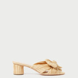 Roeffler Randall - Emilia Natural Pleated Bow Heel