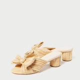 Roeffler Randall - Emilia Natural Pleated Bow Heel