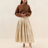 Loeffler Randall - Emlyn Pleated Midi Skirt