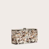 Cult Gaia - ELA CLUTCH - SHINY SILVER