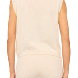 ETERNE - Elton Vest Heather Oatmeal