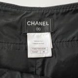 Chanel FW/10 Brown Faux Fur and Leather Shorts Size FR 36 (UK 8)