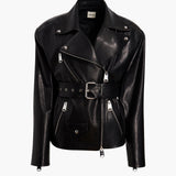 Khaite - Fabbie Jacket in Black Leather