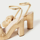 Roeffler Randall - Fae Natural Platform Heel