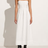 Faithfull - Dominquez Midi Dress White - Final Sale