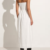 Faithfull - Dominquez Midi Dress White - Final Sale