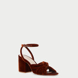 Roeffler Randall - Fiamma Sienna Knot Mid-Heel Sandal