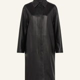 FFORME - JOSS Leather Raglan Coat