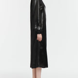 Maria McManus - Pleated Blouson Dress in Black