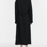 Maria McManus - Wrap Coat in Black