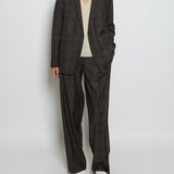 LA GARCONNE - Wool Plaid Perfect Blazer