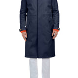 GABRIELA HEARST - Malraux Parka in Dark Navy Cotton