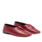 Elleme - Fold Ballerina Burgundy