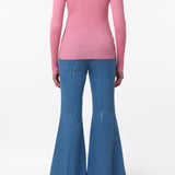 GABRIELA HEARST - Browning Knit Sweater in Rosa Cashmere Silk